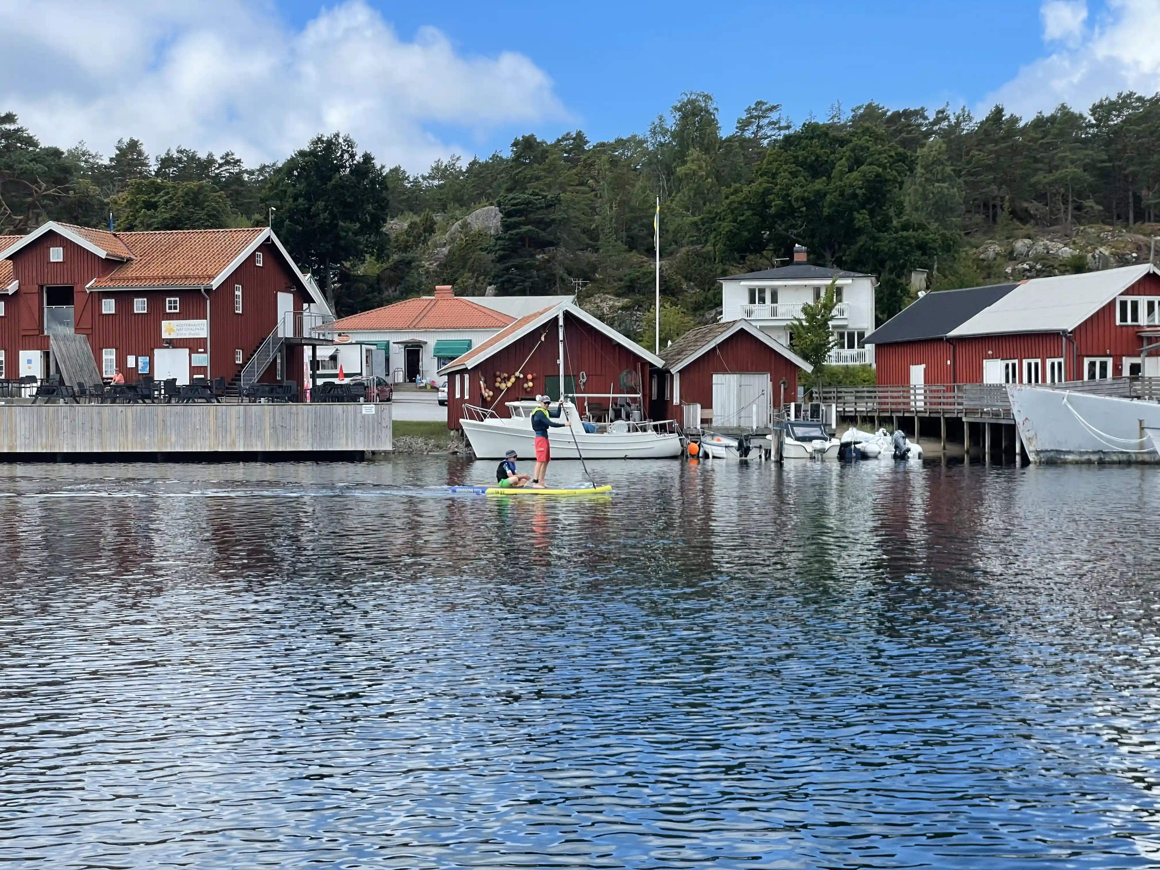 Vy över Rossöhamn